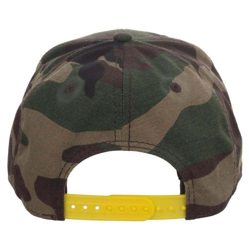 0003217 jurassic park camo curved bill snapback