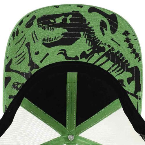 0008184 jurassic park logo patch trucker