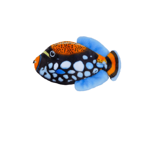 Turbo® Lifelike Catnip Cat Toys Black Fish