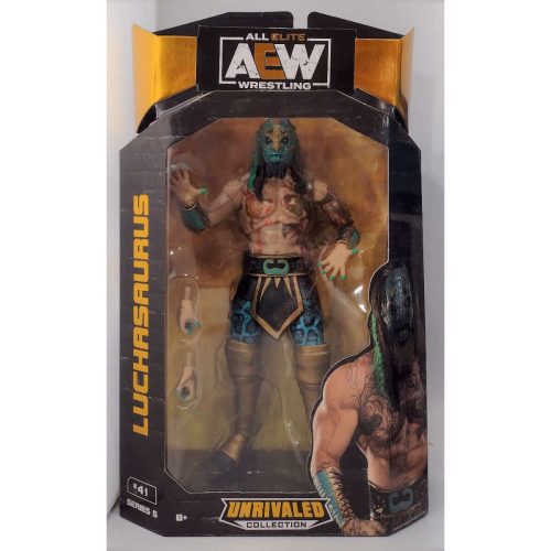 AEW Unrivaled Collection Action Figures Series 5 & 6 Luchasaurus Series 5 #41