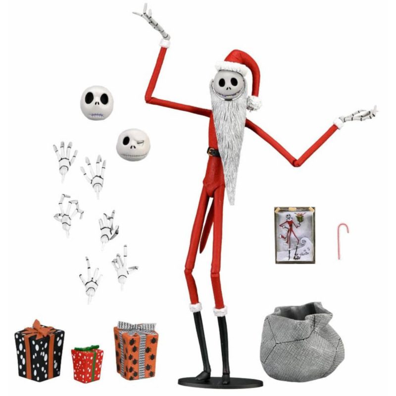 30th Anniversary The Nightmare Before Christmas 7-Inch Scale NECA Action Figures, Santa Jack