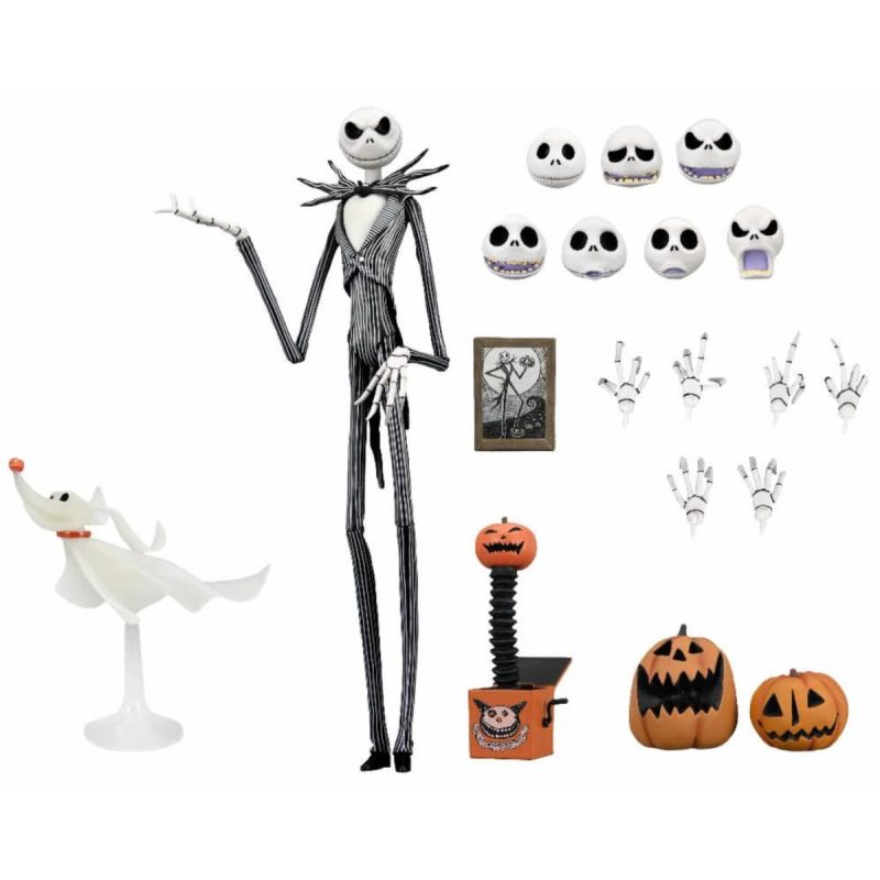 30th Anniversary The Nightmare Before Christmas 7-Inch Scale NECA Action Figures, Ultimate Jack